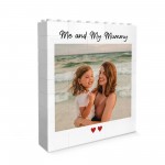 Mothers Day Gift Photo Block Personalised Gift for Mummy