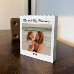 Mothers Day Gift Photo Block Personalised Gift for Mummy