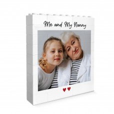 Mothers Day Gift Photo Block Personalised Gift for Nanny