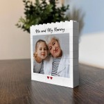 Mothers Day Gift Photo Block Personalised Gift for Nanny