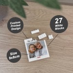 Mothers Day Gift Photo Block Personalised Gift for Nanny