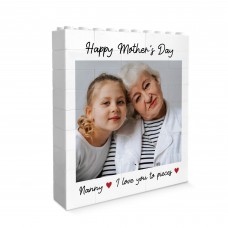 Mothers Day Gift Photo Block Personalised Gift For Nan