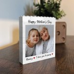 Mothers Day Gift Photo Block Personalised Gift For Nan