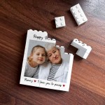 Mothers Day Gift Photo Block Personalised Gift For Nan