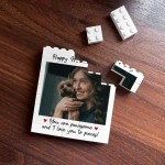 Mothers Day Gift Personalised Photo Block Gift For Mum