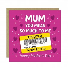 Joke Card For Mothers Day Reduced Cheap Card Funny Card For Mum