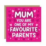 Funny Card For Mothers Day One Of My Favourite Parents Joke Card