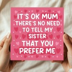 Humorous Card For Mothers Day Joke Card For Mum Birthday Card
