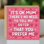 Humorous Card For Mothers Day Joke Card For Mum Birthday Card