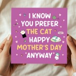 Funny Mothers Day Card Card From Daughter Son Cat Themed Card
