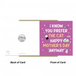 Funny Mothers Day Card Card From Daughter Son Cat Themed Card