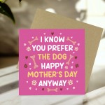 Funny Mothers Day Card Card From Daughter Son Dog Themed Card Funny Mothers Day Card Card From Daughter Son Dog Themed Card