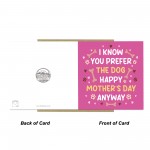 Funny Mothers Day Card Card From Daughter Son Dog Themed Card Funny Mothers Day Card Card From Daughter Son Dog Themed Card