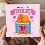 Cute Mothers Day Card BEST MUM THERE HAS EVER BEAN Funny Card 