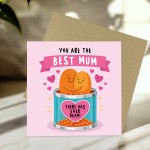 Cute Mothers Day Card BEST MUM THERE HAS EVER BEAN Funny Card 