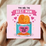 Cute Mothers Day Card BEST MUM THERE HAS EVER BEAN Funny Card 
