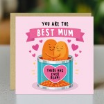 Cute Mothers Day Card BEST MUM THERE HAS EVER BEAN Funny Card 