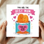 Special Mothers Day Card BEST MUM THERE HAS EVER BEAN Funny Card Special Mothers Day Card BEST MUM THERE HAS EVER BEAN Funny Card