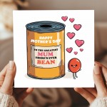 Funny Mothers Day Card Best Mum Theres EVER Bean Card For Mum Funny Mothers Day Card Best Mum Theres EVER Bean Card For Mum
