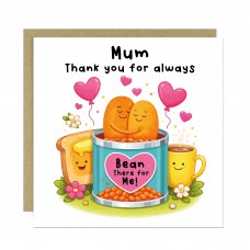 Mum Birthday Card Happy Birthday Mum Thank You Card