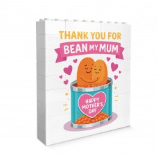 Mum Gift For Mothers Day Block Thank You For Bean My Mum