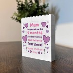 Funny Mum Gifts Building Block Puzzle From Daughter Son