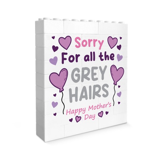 Joke Mum Gift For Mothers Day Building Block Puzzle Funny Gift