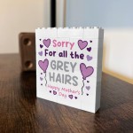 Joke Mum Gift For Mothers Day Building Block Puzzle Funny Gift