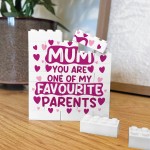Funny Gift For Mum Building Block For Mothers Day