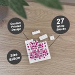Funny Gift For Mum Building Block For Mothers Day