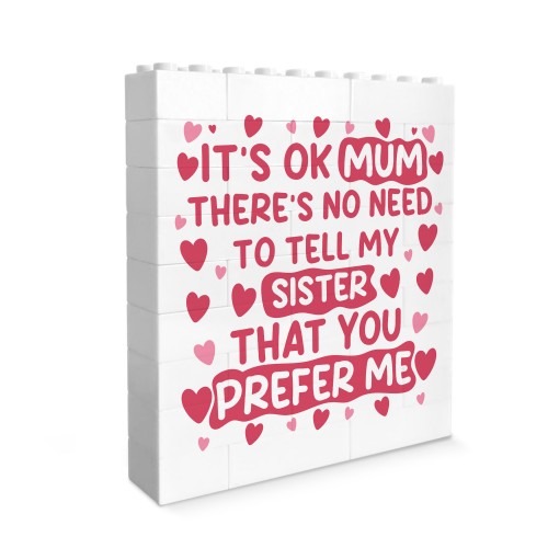 Funny Gift For Mum, Building Block, Funny Mothers Day Gift