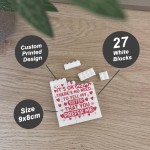 Funny Gift For Mum, Building Block, Funny Mothers Day Gift