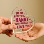 Gifts For Nanny Nanny Birthday Gifts Handmade Heart For Nanny