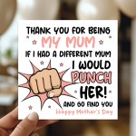 Funny Mothers Day Card Joke Card For Mum Funny Mum Cards