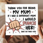 Funny Mothers Day Card Joke Birthday Card For Mum Funny Mum Card
