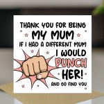 Funny Mothers Day Card Joke Birthday Card For Mum Funny Mum Card