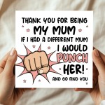 Funny Mothers Day Card Joke Birthday Card For Mum Funny Mum Card