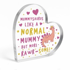 Funny Mummy Gifts Mummysaurus Acrylic Plaque from Daughter Son