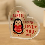 Birthday Gifts For Auntie from Niece Nephew, Handmade Plaque