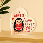 Birthday Gifts For Auntie from Niece Nephew, Handmade Plaque