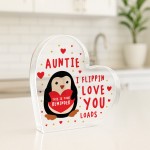 Birthday Gifts For Auntie from Niece Nephew, Handmade Plaque