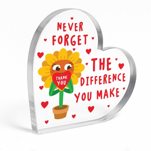 Never Forget The Difference That You Make Gift for Colleague