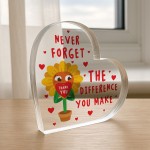 Never Forget The Difference That You Make Gift for Colleague