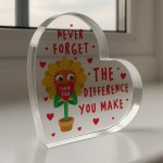 Never Forget The Difference That You Make Gift for Colleague