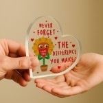 Never Forget The Difference That You Make Gift for Colleague