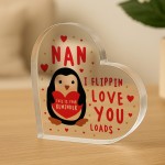 Birthday Gifts For Nan from Granddaughter Grandson Penguin Gift