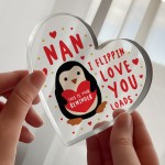Birthday Gifts For Nan from Granddaughter Grandson Penguin Gift