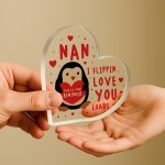 Birthday Gifts For Nan from Granddaughter Grandson Penguin Gift