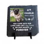 Personalised Pet Memorial Plaque with Photo Dog Cat Memorial