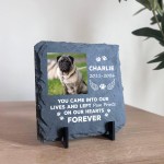 Personalised Pet Memorial Plaque with Photo Dog Cat Memorial